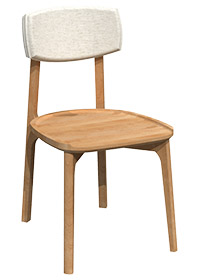 Chaise en noyer CW-1911